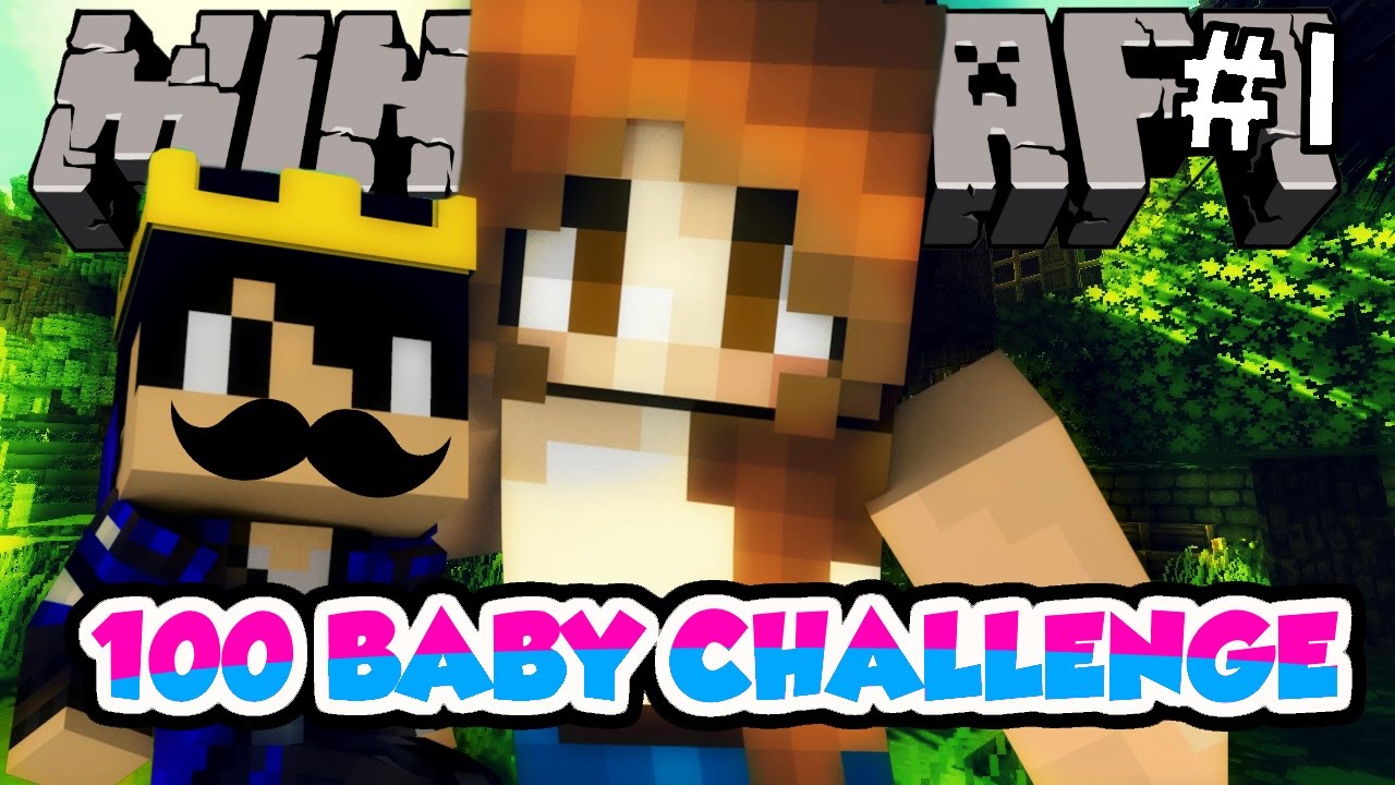 Minecraft Comes Alive: 100 Baby Challenge - Episode #1 