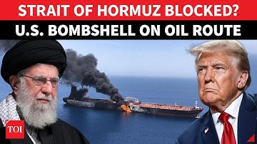 Iran BLOCKS Strait Of Hormuz For U.S. & Allies? Oil Tanker Captured By Khamenei
