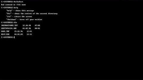 Unity - Command Line Mock-up (Originally uploaded in 2021 - deprivatized)