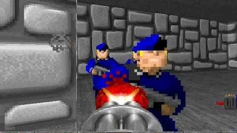Doom 2 - Secret Level - Wolfenstein.avi