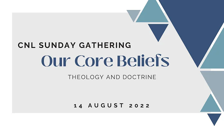 Vision, Values & Approach // Part 1 // Core Belief...
