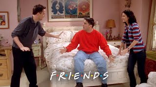 Joey Finds Out About Chandler & Monica | Friends