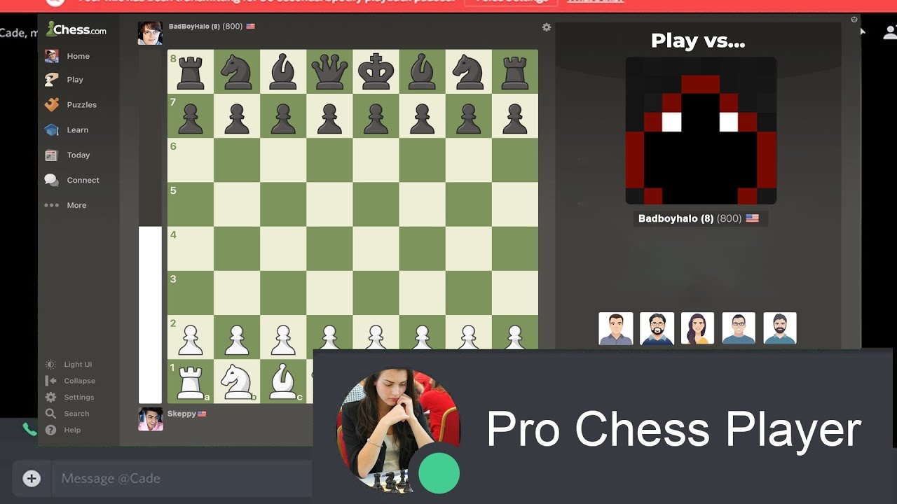 Я троллю BadBoyHalo и Chess