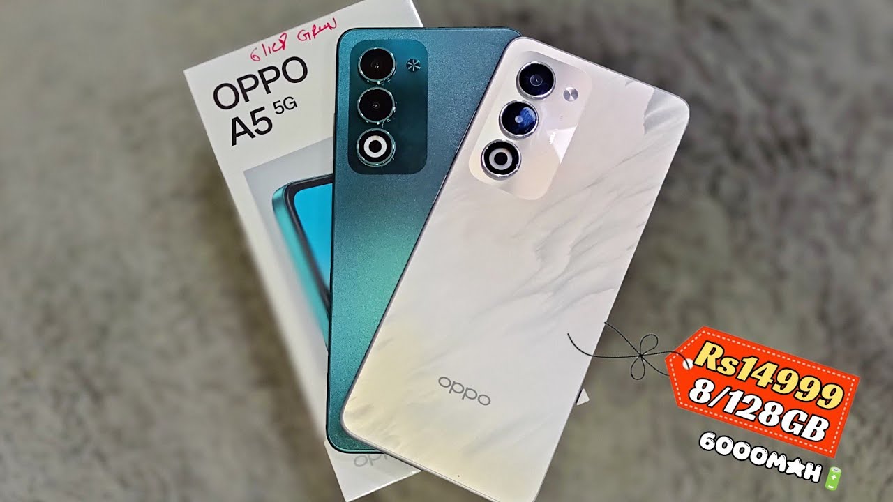Oppo A5 5G Unboxing & First Impression🔥 - YouTube