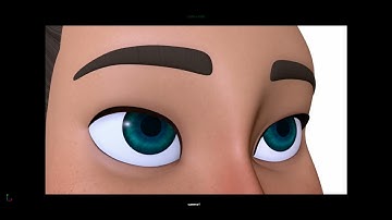 Blinking eyes - Animation 3D