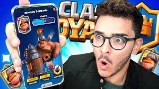 LIBEREI O NOVO CAMPEÃO MINEIRO BOMBADO DO CLASH ROYALE!