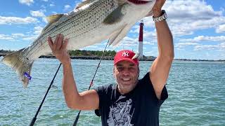 Monster Striper at the Barnegat Inlet