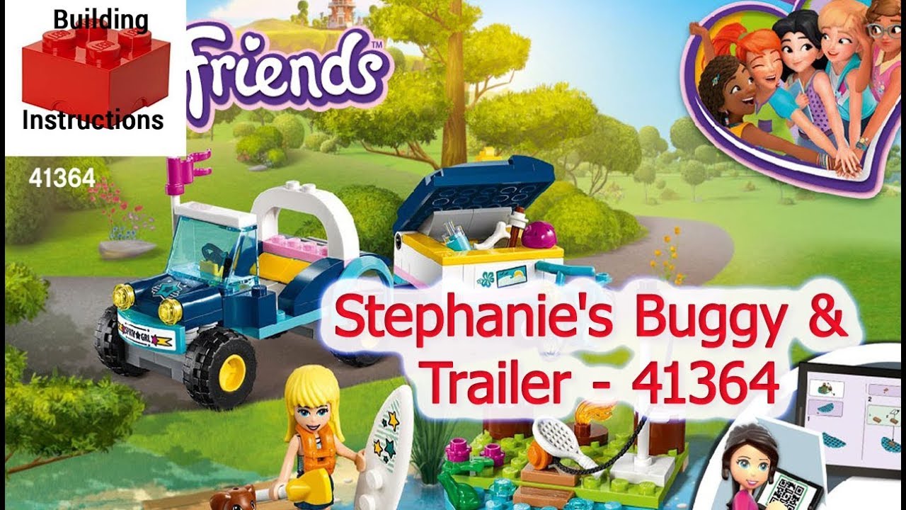 lego friends buggy and trailer