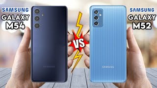 Samsung Galaxy M54 5G vs Samsung Galaxy M52 5G - Full Comparison