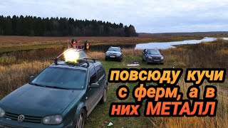 ЗДЕСЬ ПОВСЮДУ БЫЛИ КУЧИ С ФЕРМ ПОЛНЫЕ МЕТАЛЛА! КОП МЕТАЛЛОЛОМА