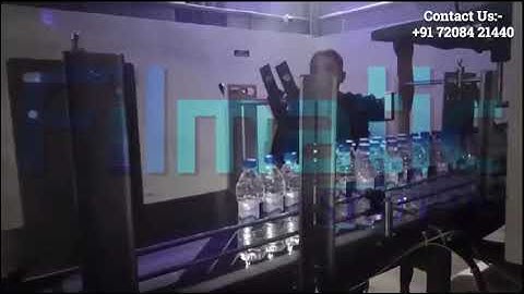 Fully Automatic  90-120 BPM RFC  With BOPP Labeling Machine & Automatic Shrink Wrapping Machine