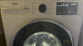 Beko 10kg bPRO500 AquaTech B5W51041AW Unboxing, LOOK INSIDE! and first use