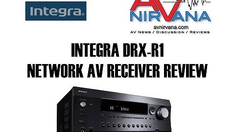 Integra DRX-R1 11.2 Channel Network AV Receiver Review