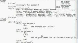 Lesson 4 ~ Lets Write Some CSS Already Part 3
