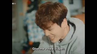 They Are Changing Diapers Of Baby Very Funny Scene Drama Name - Welcome To Waikiki 
