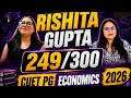 Rishita Gupta | CUET PG ECONOMICS RESULT | CUET PG ECONOMICS COACHING | MA ECONOMICS ENTRANCE