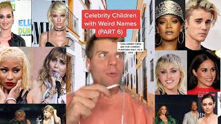 CELEBRITY CHILDREN WITH WEIRD NAMES (PARTS 6-10 TIKTOK COMPILATION)