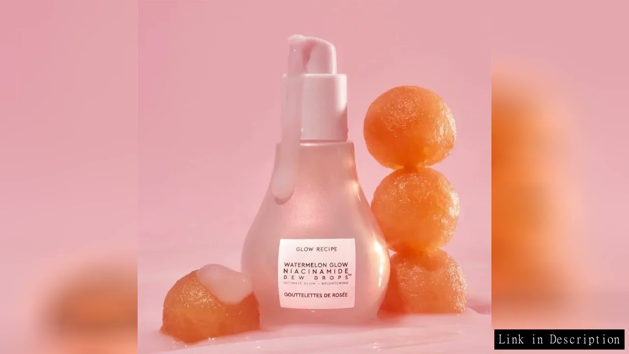 40ML Watermelon Niacinamide Brightening Essence Light Bulb Design W/ Hyaluronic Acid Vitamin E Light