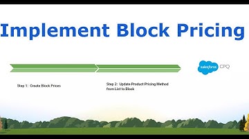 Implement Salesforce CPQ Block Pricing in 2 easy Steps!