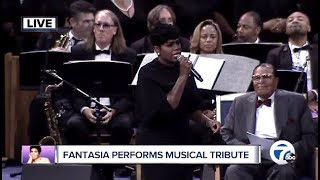 Fantasia Performs Musical Tribute (Aretha Franklin Memorial)