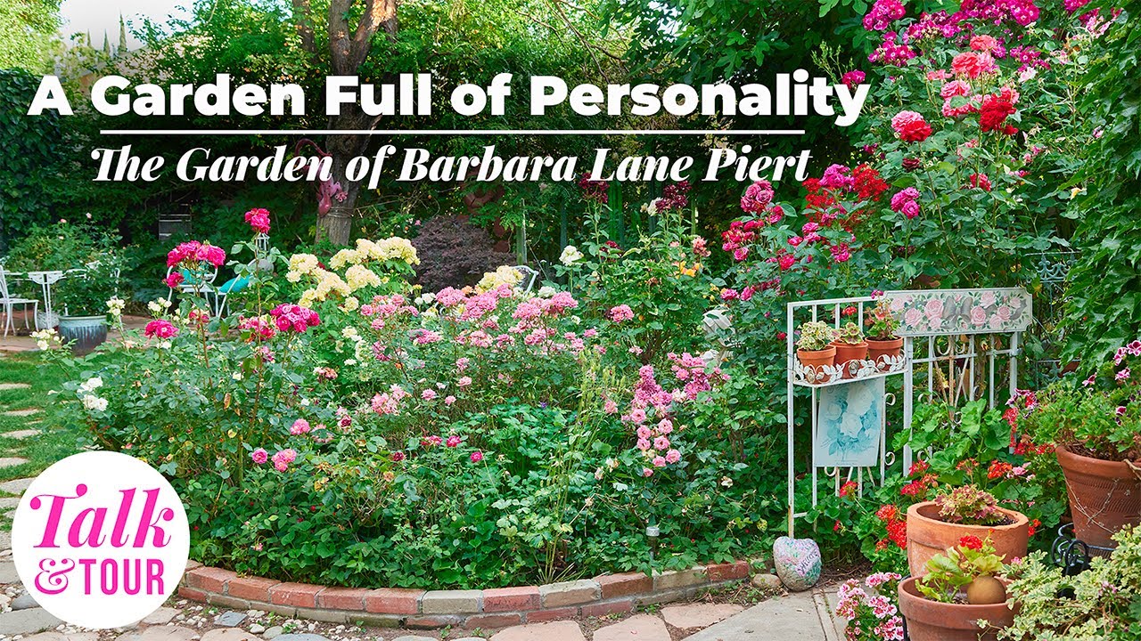 A Garden Full of Personality 🌹 Talk & Tour | Barbara Lane Piert - YouTube