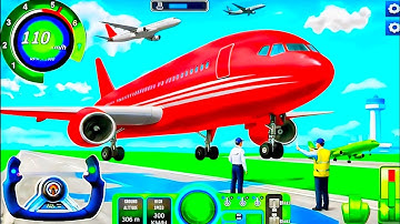 Flight Airplane City Pilot Simulator - Plane Boeing Emergency Landing - Android Game play Part 2