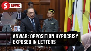 PM Anwar calls out Opposition's 'hypocrisy' over support letters