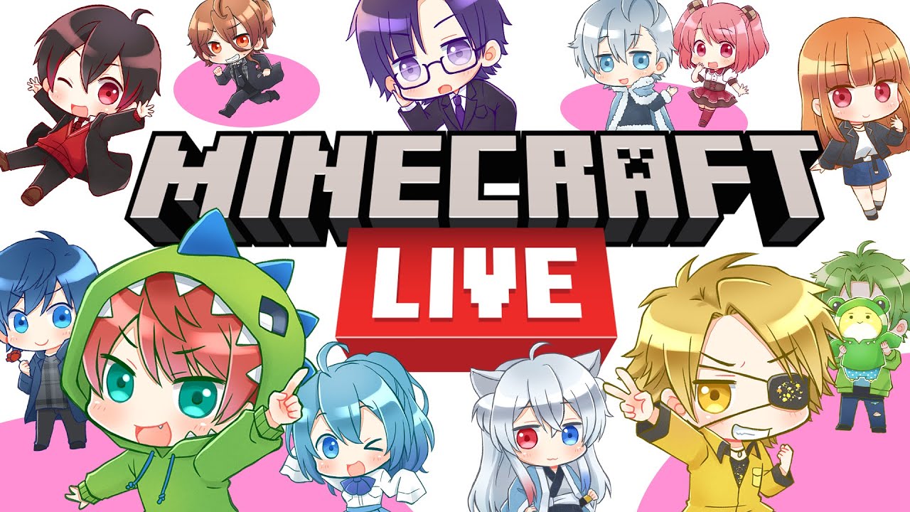 カラフルピーチがminecraft公式イベントの日本代表になったぞ Minecraft Live 21 Youtube