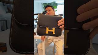 Hermes hardware protector.Peel or leave it on #hermesunboxing #hermesconstance #hermesbirkin