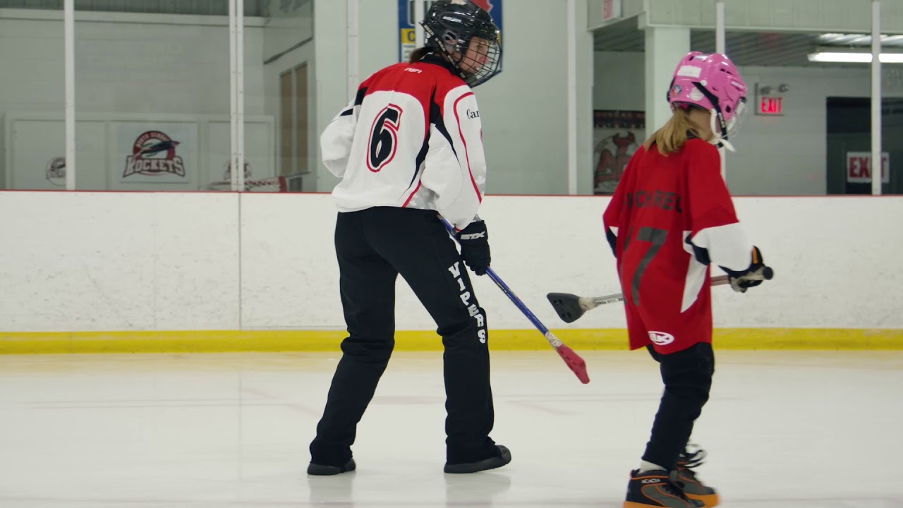 ⁣Broomball Skillz Development