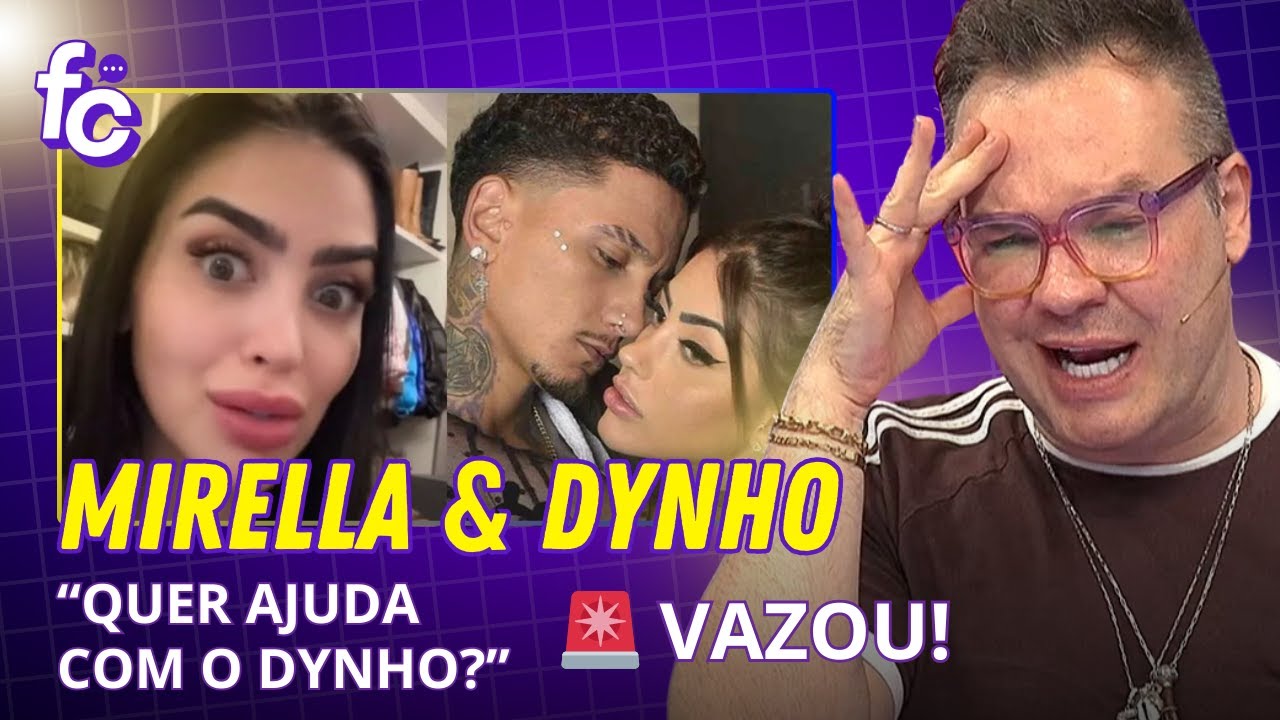 🚨 VAZOU! Vídeo de Mirella e Dynho choca e gera polêmica 😳 | Felipeh ...