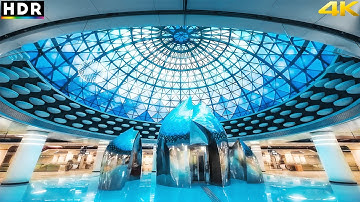 Is this a Palace? Explore Crazy Design Metro in Wuhan, China