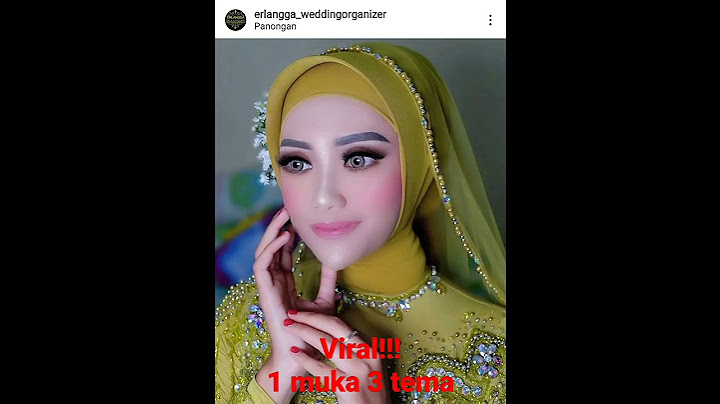 Cantik banget!!!  satu muka 3 tema makeup viral !!!