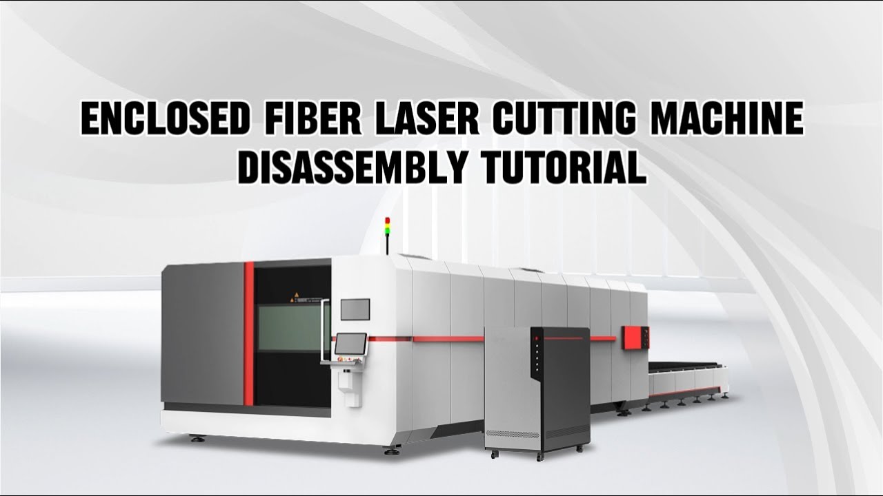 Xianming Laser Full Enclosure Disassembly Process