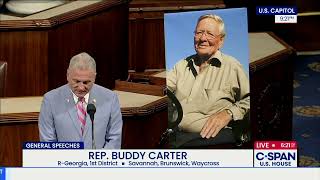 Rep. Carter Honors Life and Legacy of Jim Minter