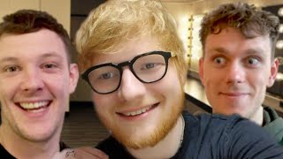 Sneaking into Ed Sheeran's dressing room (gone wrong)