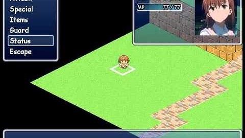 【RPG Maker VX Ace】Misaka Mikoto - Railgun Animation Complete!