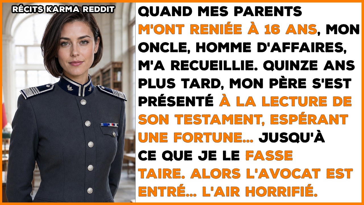 Mon père m’a regardée droit dans les yeux après quinze ans de silence et il a souri comme s’il avait déjà gagné. Nous étions dans la salle de conférence du bureau de mon oncle, à Juste, et il...