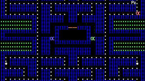 Pacman on an ASCII terminal