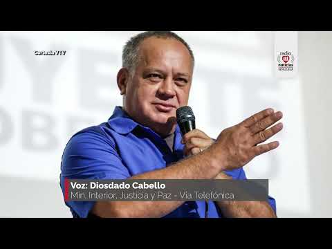 Diosdado Cabello confirma sismo de más de 7 de magnitud en Venezuela