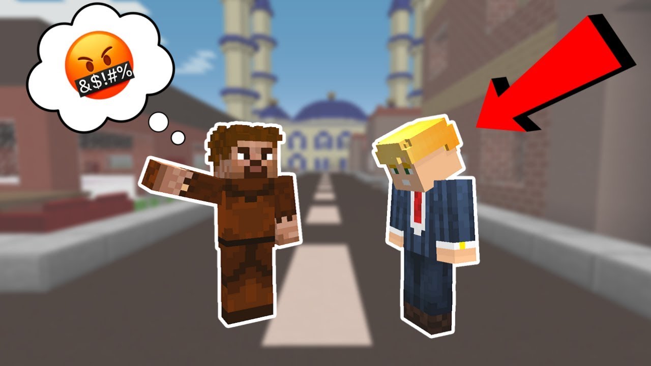 FAKİR DONALD TRUMP'U ŞEHİRDEN KOVUYOR