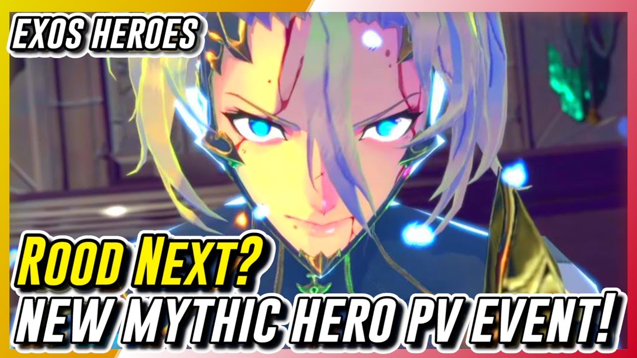 Exos Heroes - New Mythic Hero Rood Teaser PV Share & Like Event | Rood Is Arriving!
