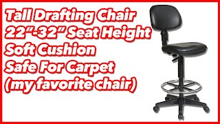 Office Star Drafting Chair - Assembly & Review