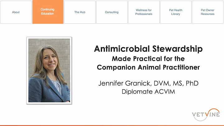 Antimicrobial Stewardship & Prescribing CE for Veterinary Professionals