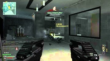MW3 - UMP & Akimbo FMG Ownage Fearless