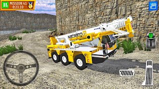 クレーントラックの運転 巨大なトラックの採石場の運転手 車のゲームプレイ screenshot 1