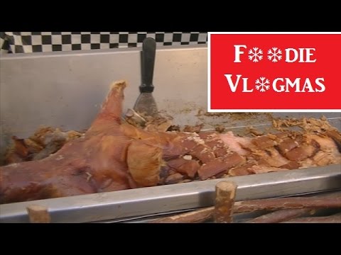Hog Roast Lunch I Foodie Vlogmas Day-11-08-2015