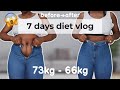 How I lost 7kg (15lbs) in 7 days ➡️ my weight loss diet vlog