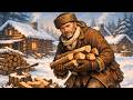How Early Settlers Lived Through Winters in Wooden Cabins | History for Sleep