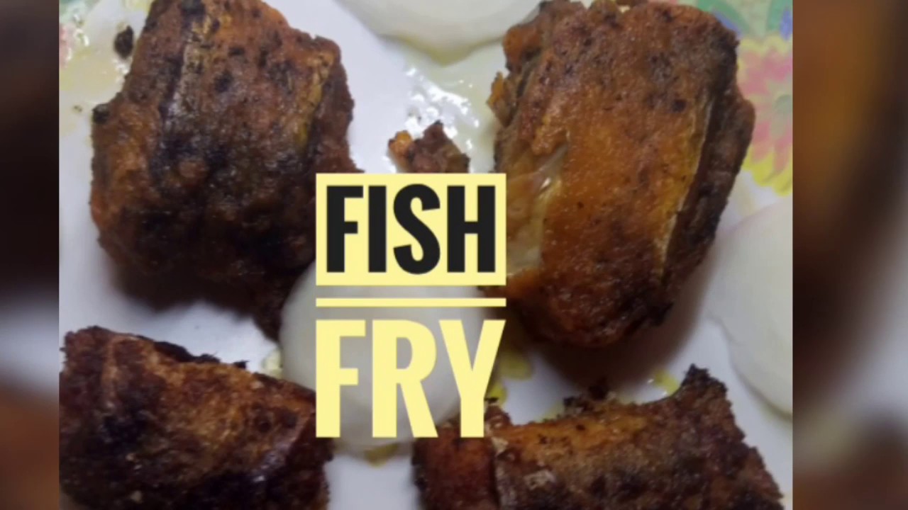 How to prepare Delicious Fish Fry in Tamil மீன் வறுவல் செய்வது எப்படி